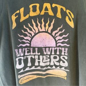 Float Party Tank Waiting For A Good Time 100% Cotton M